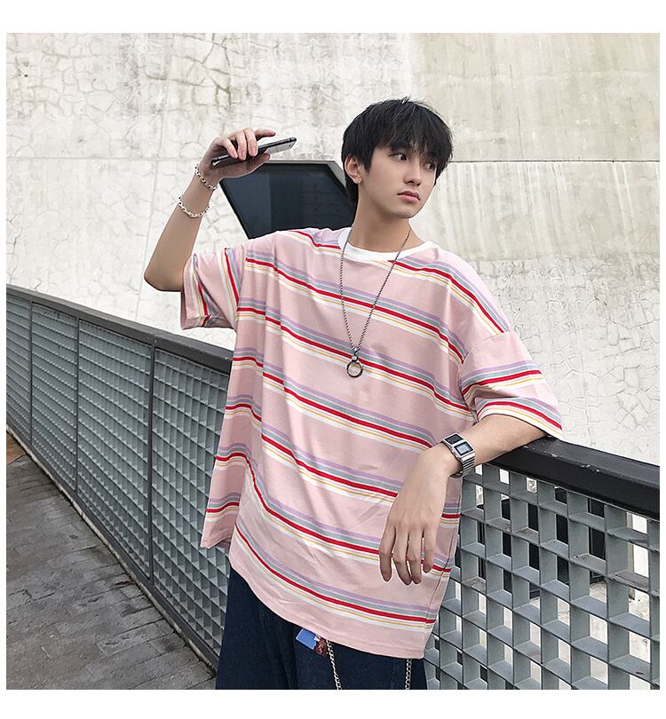 全3色 Tシャツ カットソー ボーダー カジュアル おしゃれ