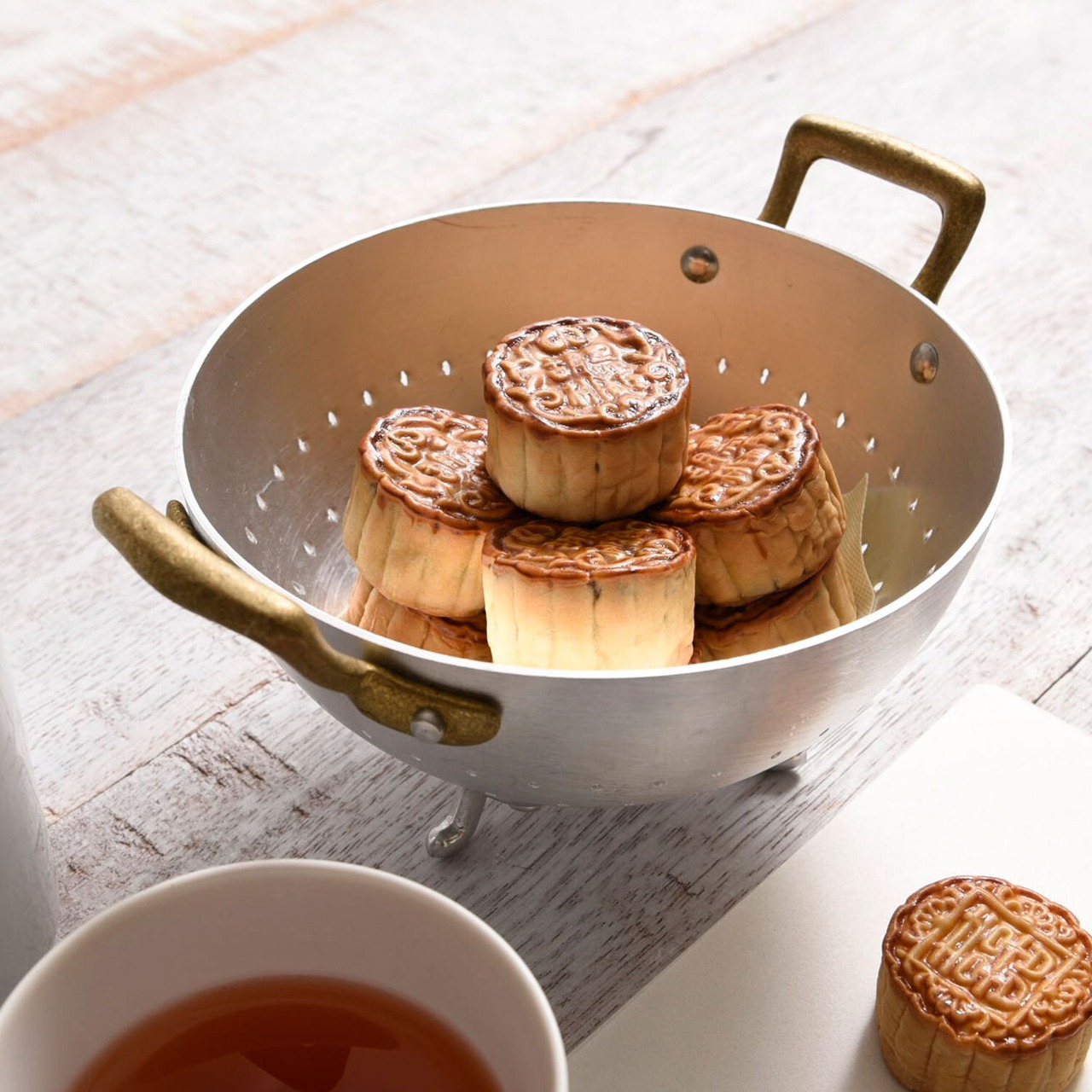 オティネッティ　コランダー型ブレッドバスケット　14cm