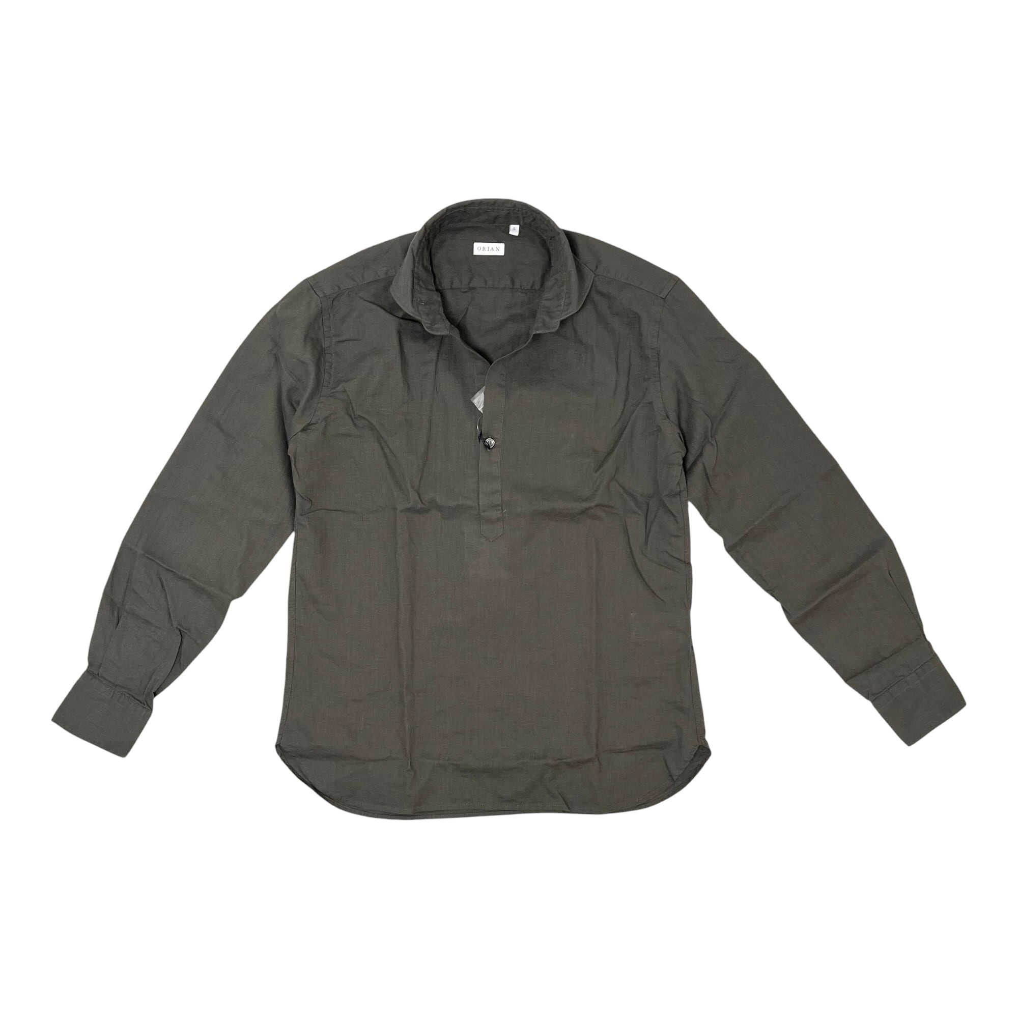 ORIAN(オリアン) Cotton Linen Pullover Shirt(KH30F)/KHAKI