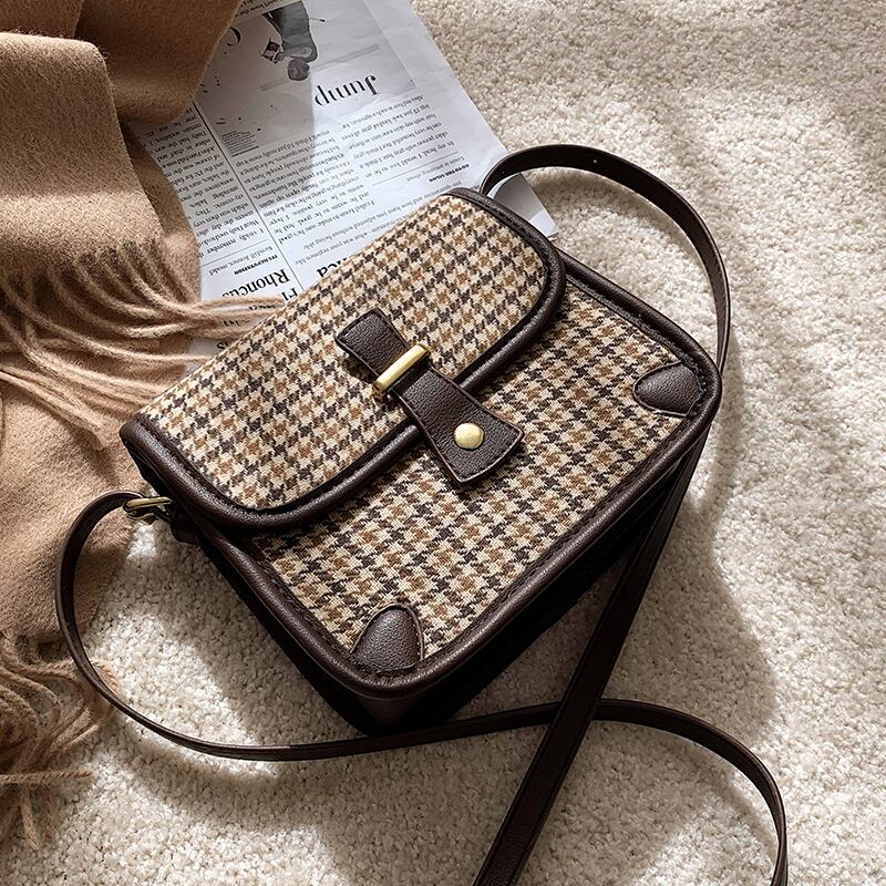 オータムウィンター 秋物 冬物 スクウェア ハンドバッグ メッセンジャーバッグ Tiancai_Wing_Bag67141099226