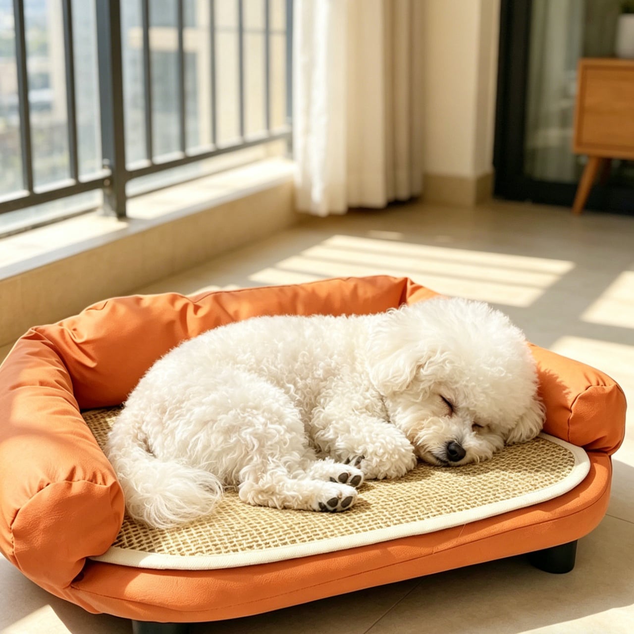 MJ21 .猫ベッド 犬ベッド ソファ 夏用兼用ベッド 涼感マット ペット