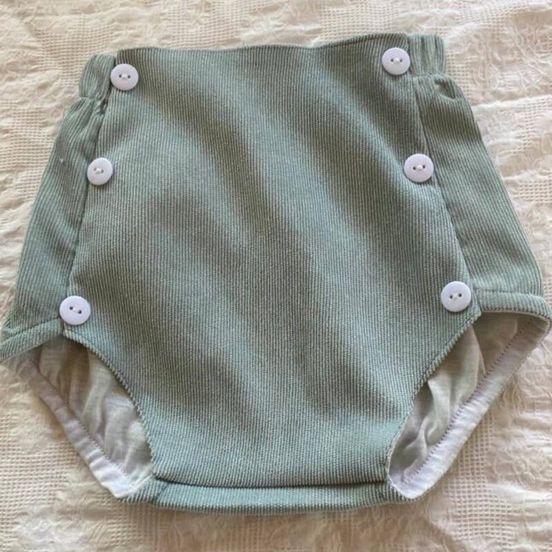 【即納】6ボタンのコーデュロイブルマ|海外子供服|韓国子供服
