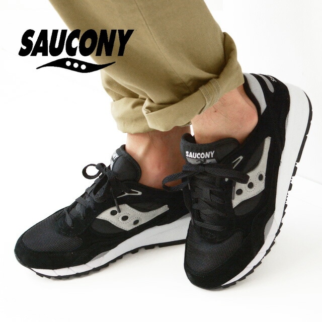 SAUCONY[サッカニー] Shadow 6000 [S70441-19] シャドウ6000・スニーカー・黒スニーカー・ブラック・シンプル MEN'S/LADY'S[2021AW]