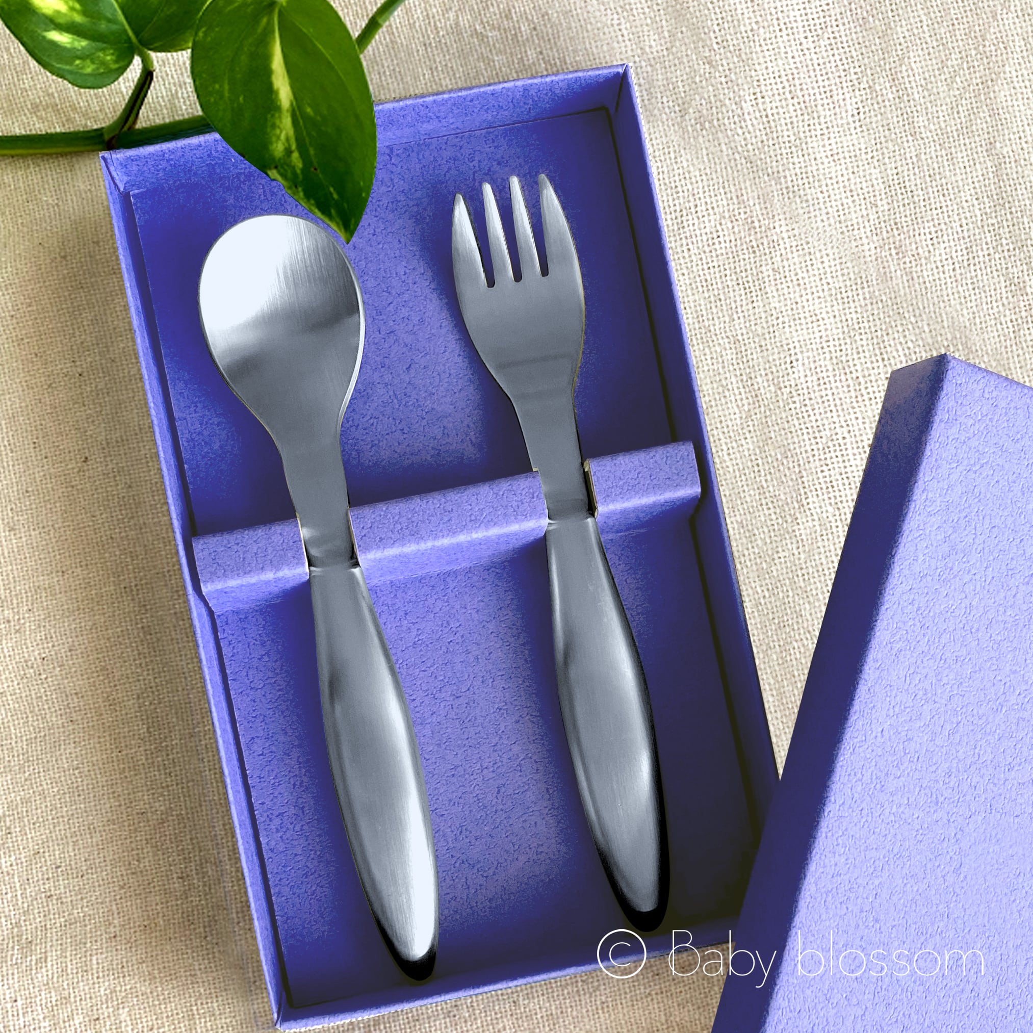 匠のキッズカトラリーセット 化粧箱入 | Baby blossom