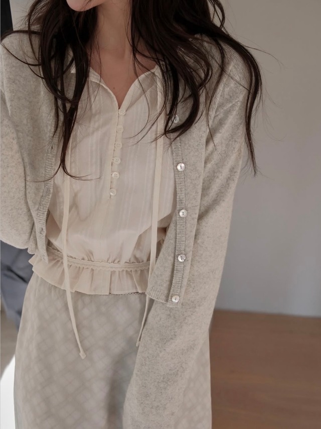 (予約) miel / Aill blouse 2color
