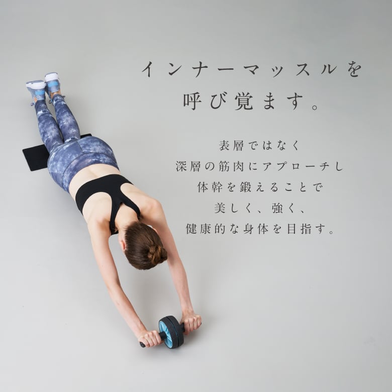 MIVIOS 2WAY腹筋ローラー MVS500 | ALINCO FITNESS