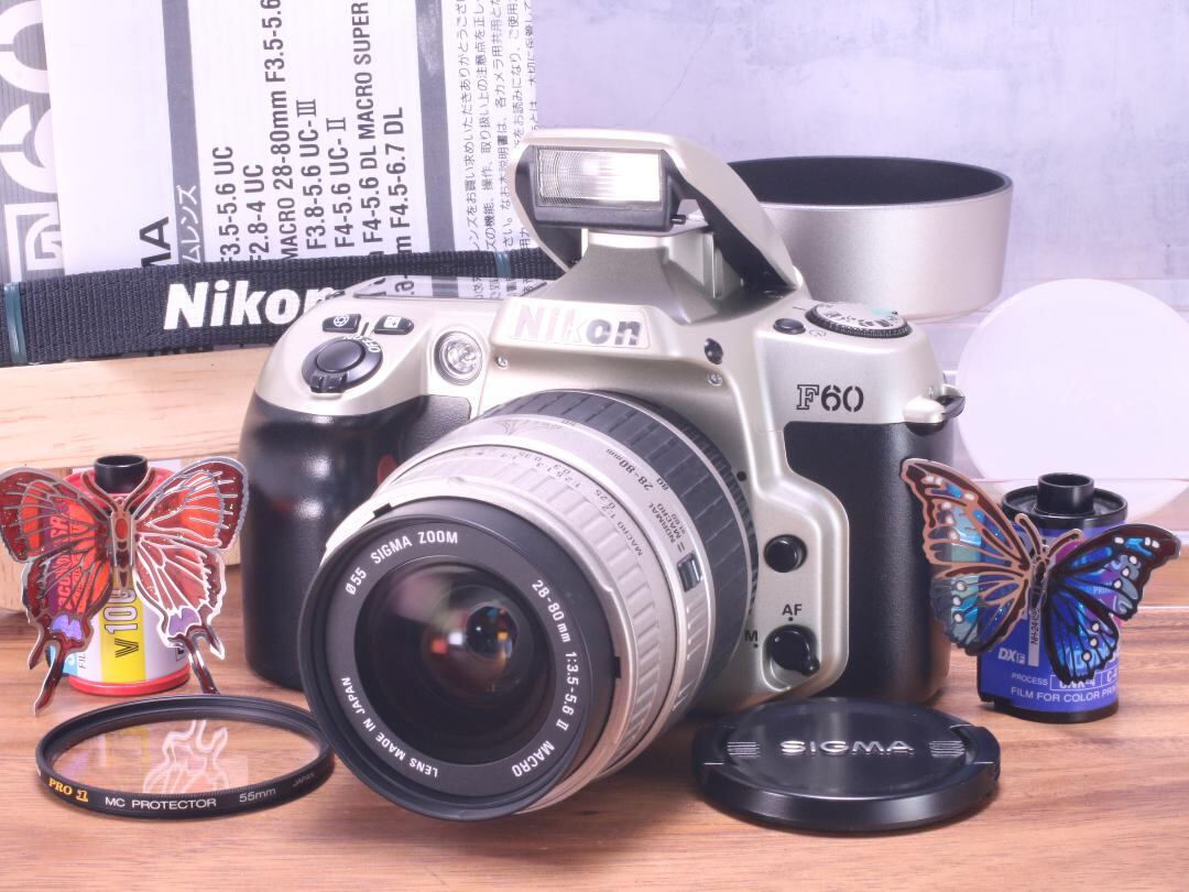 Nikon F60 シグマズームレンズ2本