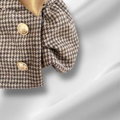Chocolat Check Coat