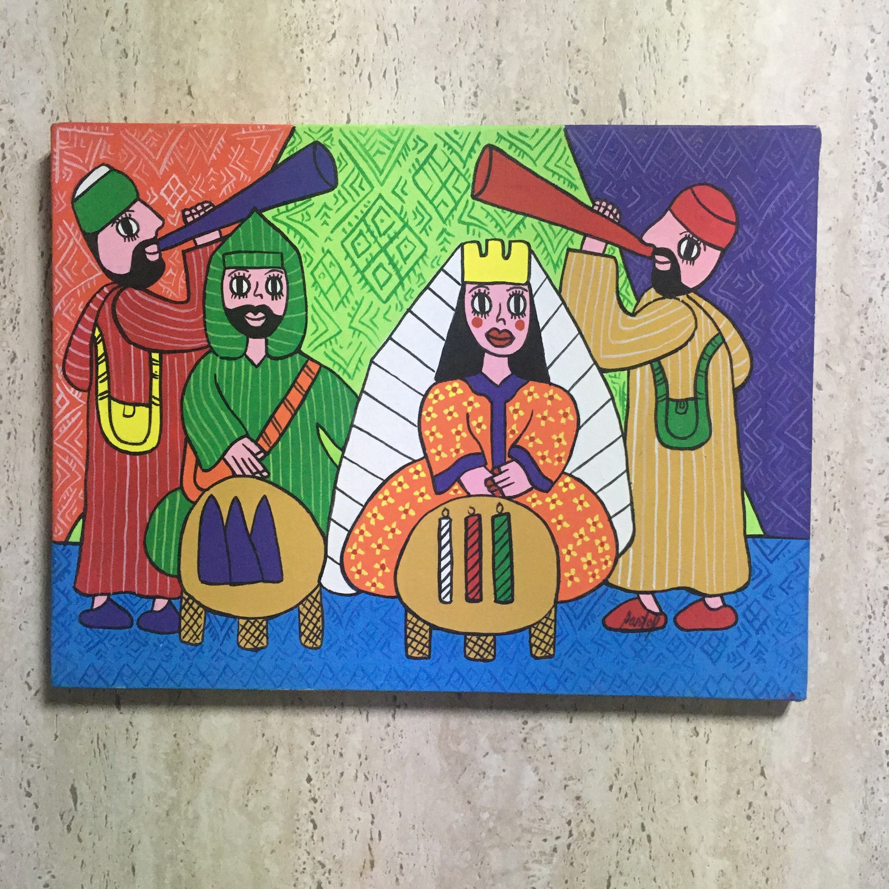 モロッコ絵画