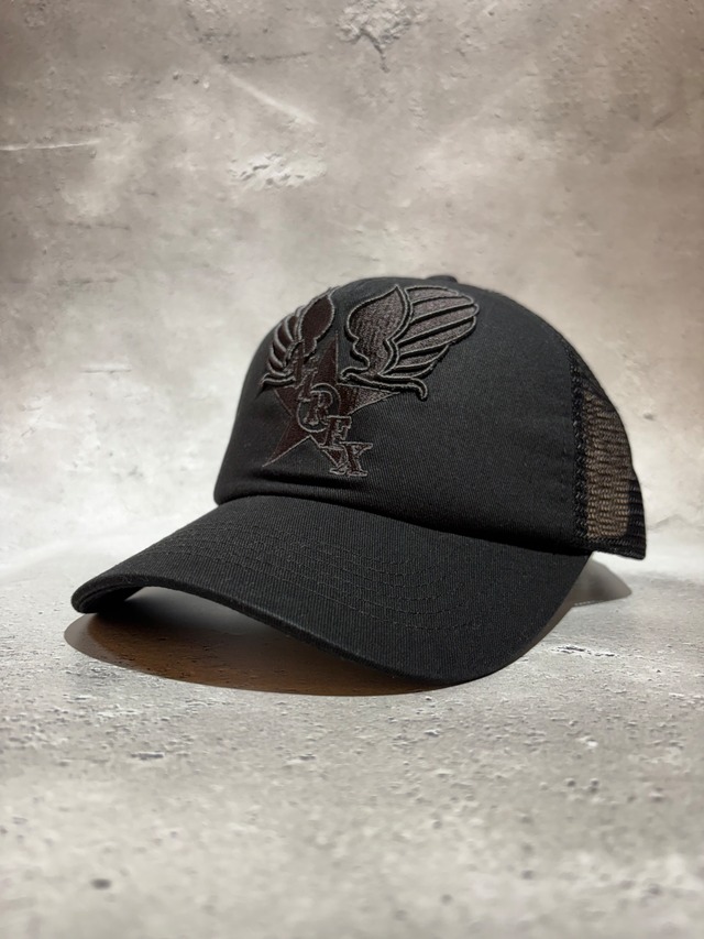 AVIREX / アヴィレックス USAF Embroidery メッシュキャップ ブラック
