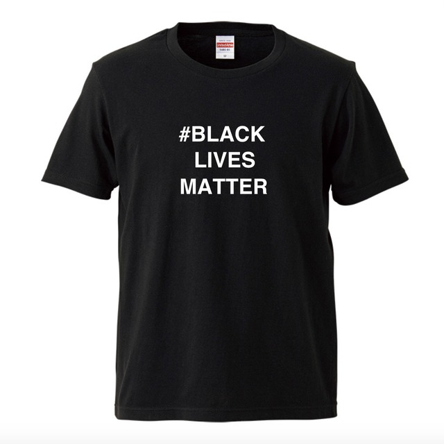 #BLACK LIVES MATTER Tシャツ