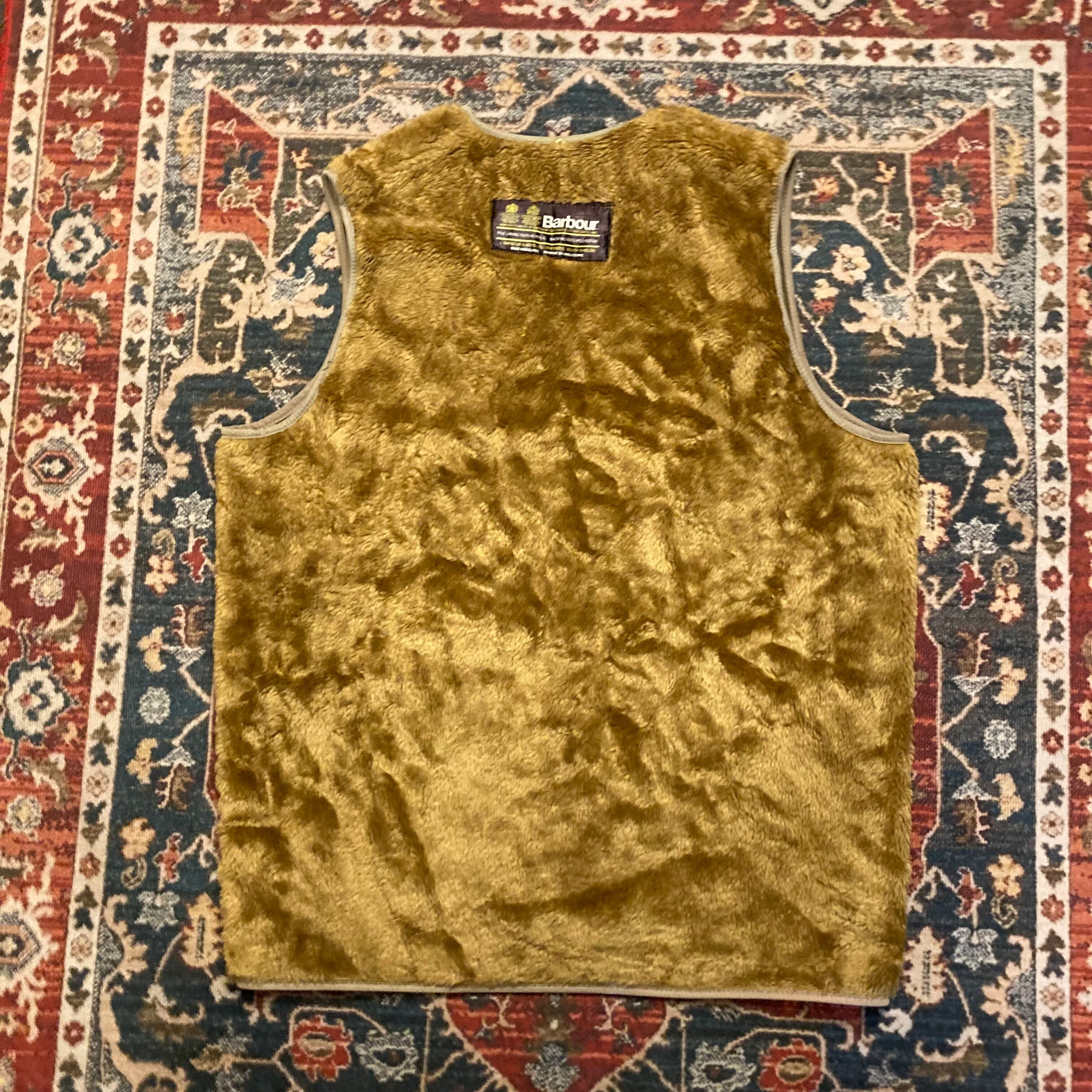 80s Barbour Liner Vest バブアー ライナーベスト ヴィンテージ 英国