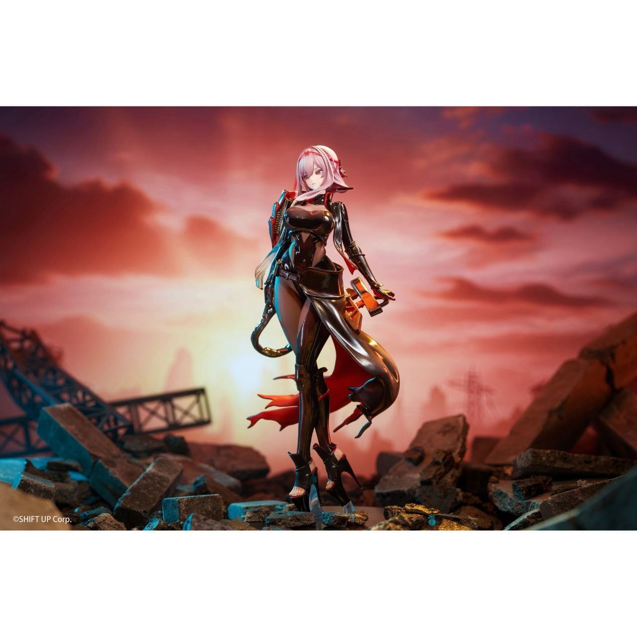 勝利の女神：NIKKE 紅蓮：ブラックシャドウ 1/10 完成品フィギュア