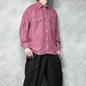 stitch design silk shirt