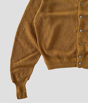 -Towne and King- Vintage 60s XL Alpaca Cardigan