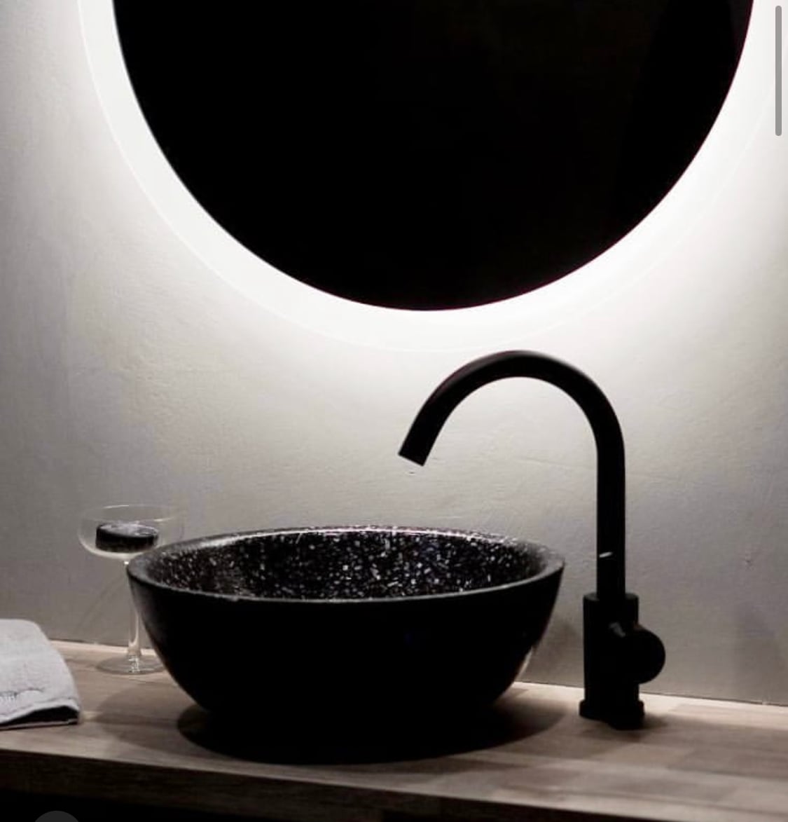 woodio フィンランド製洗面ボール丸型40 | FIKA DECOR