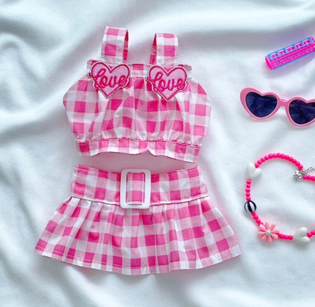 予約【buyalldog】Monbabe Twopeace (Tops＆Skirt＆Strap)