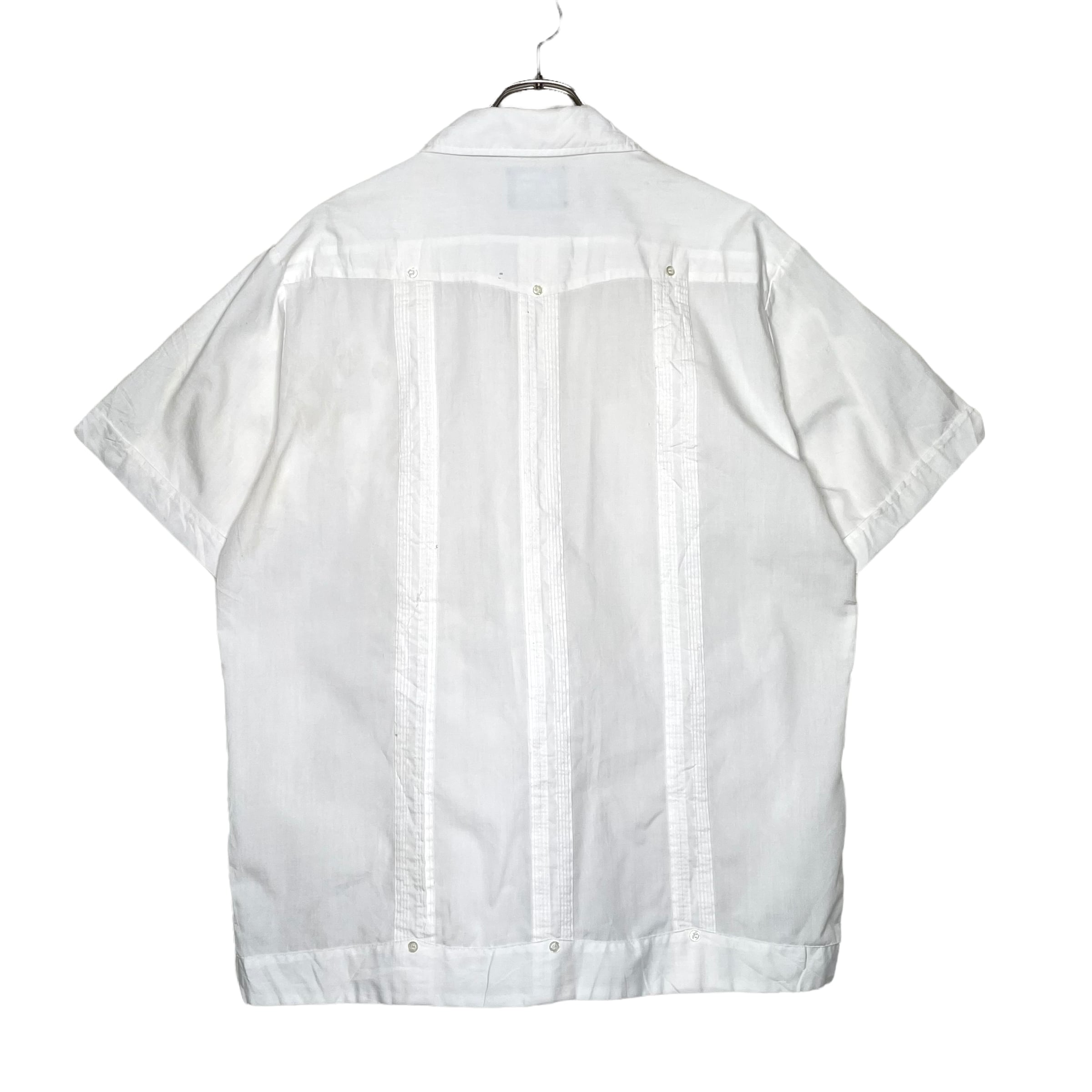 guayabera by HABAND 半袖キューバシャツ L 刺繍 | 古着屋OLDGREEN