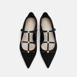 pointed ribbon pumps<s185>