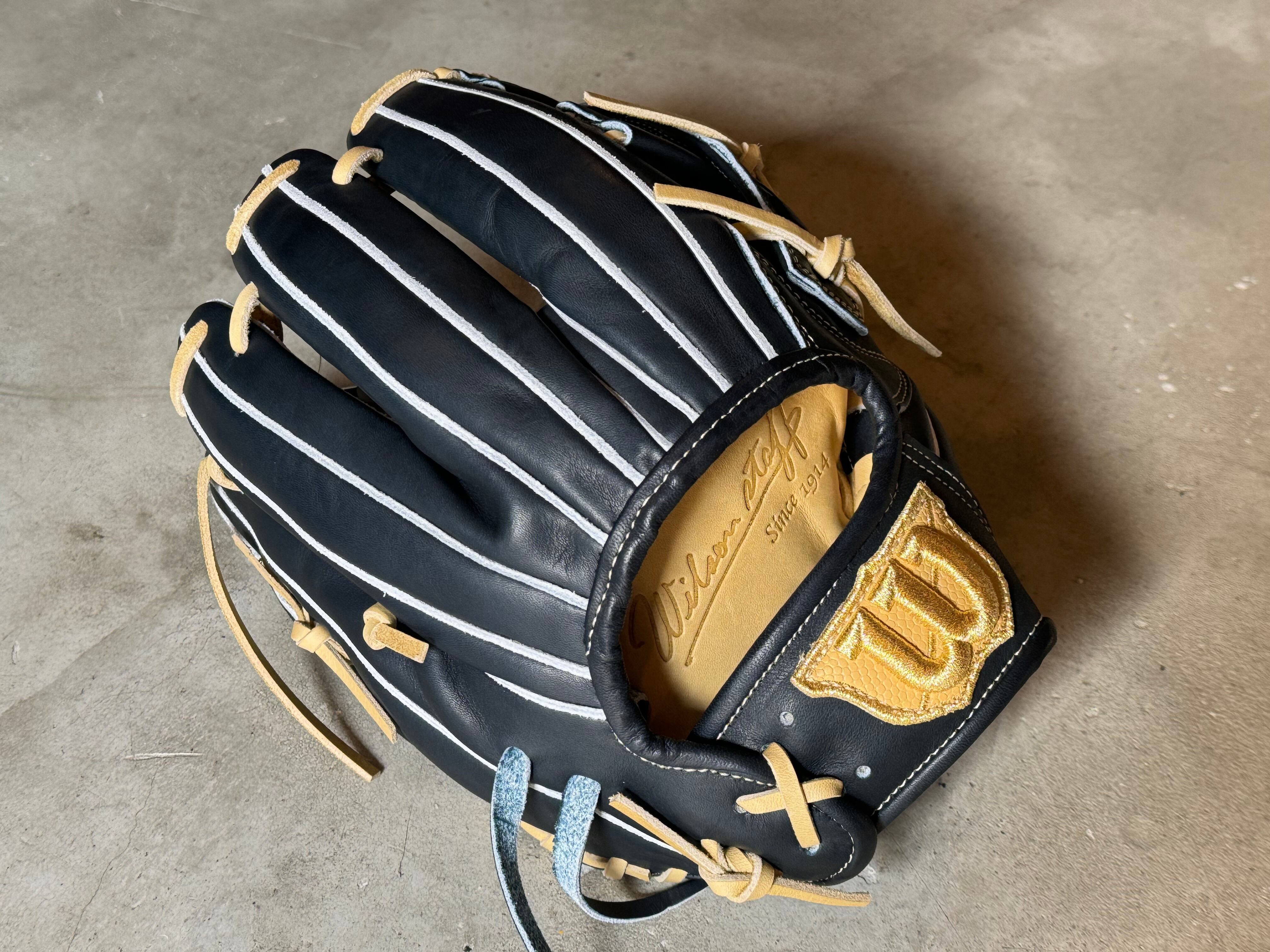 2024AWモデル【Wilson】硬式用グローブ 27型 ［Wilson中村氏］直伝 