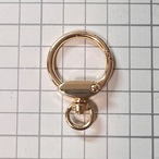 【B品】シマエナガの空卵キーホルダーorネックレス　シルバー