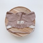 LEOPARD CAPPUCCINO｜タイプ：Bonnet / ツバ：Wavy / 耳：Leopard