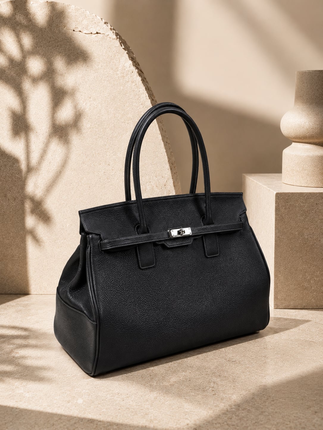 A-croire Grand Italian Leather Totebag | EUROKENVY®︎