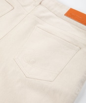 【#Re:room】COTTON TWILL HEM BUTTON TRACK PANTS［REP202］