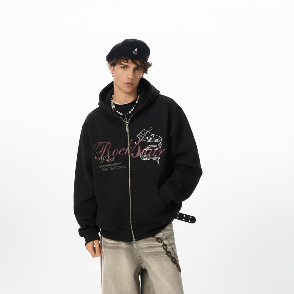 WSHOT Original RockStar Zip Hoodie WS130 | wshot