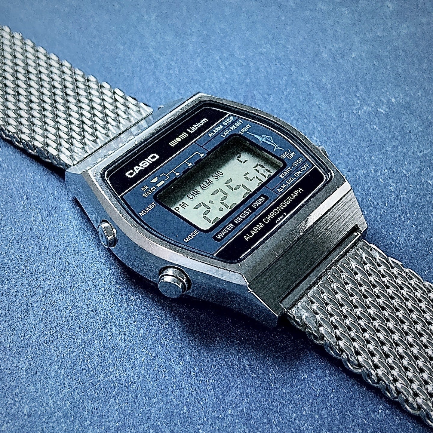 商品番号156 casio w250青 Marlin | ふるカシ時計