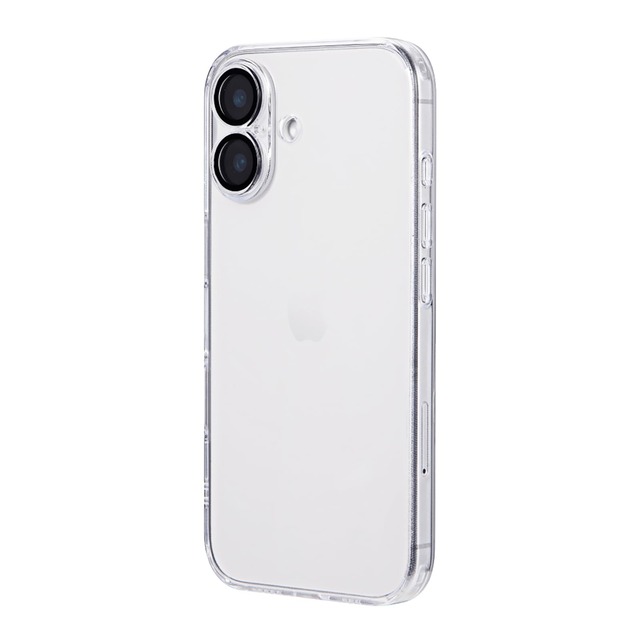 LEPLUS ルプラス iPhone 16 カメラレンズ保護ガラスハイブリッドケース 「UTILO All Cover Glass」 クリア LN-IM24CAGCL