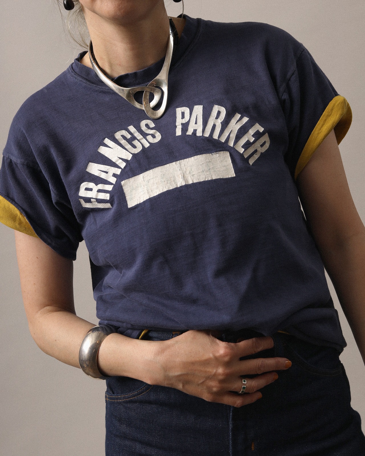 1960-70's Francis Parka / Athletic T-Shirt