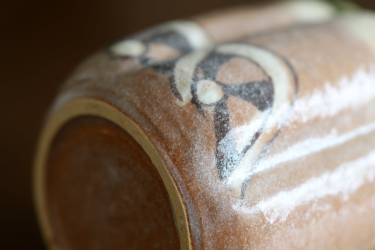 鳴海織部 輪花銚子 作・加藤二三男 工房・五平窯 美濃焼 | にっこう