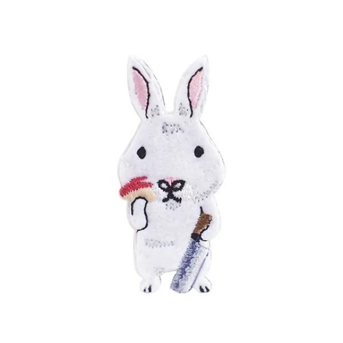 正規品　ポケファスブローチ　ウサリン　りんご