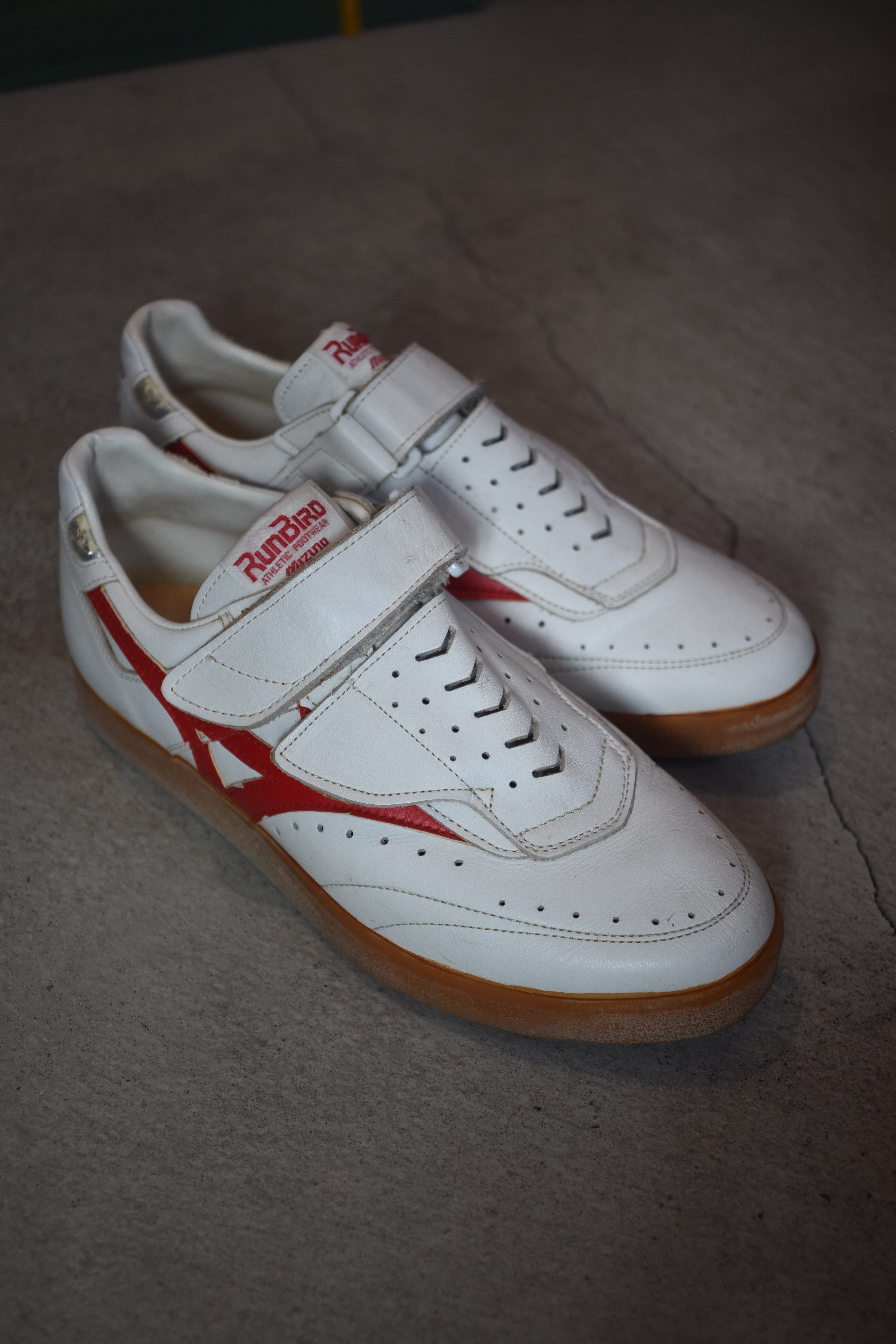 80s Mizuno Run Bird gym shoes Made in Japan | shoitohachi