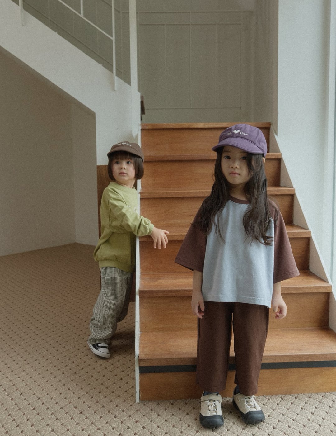 送料無料【予約】/ kids ベーシック綿パンツ /lalaland