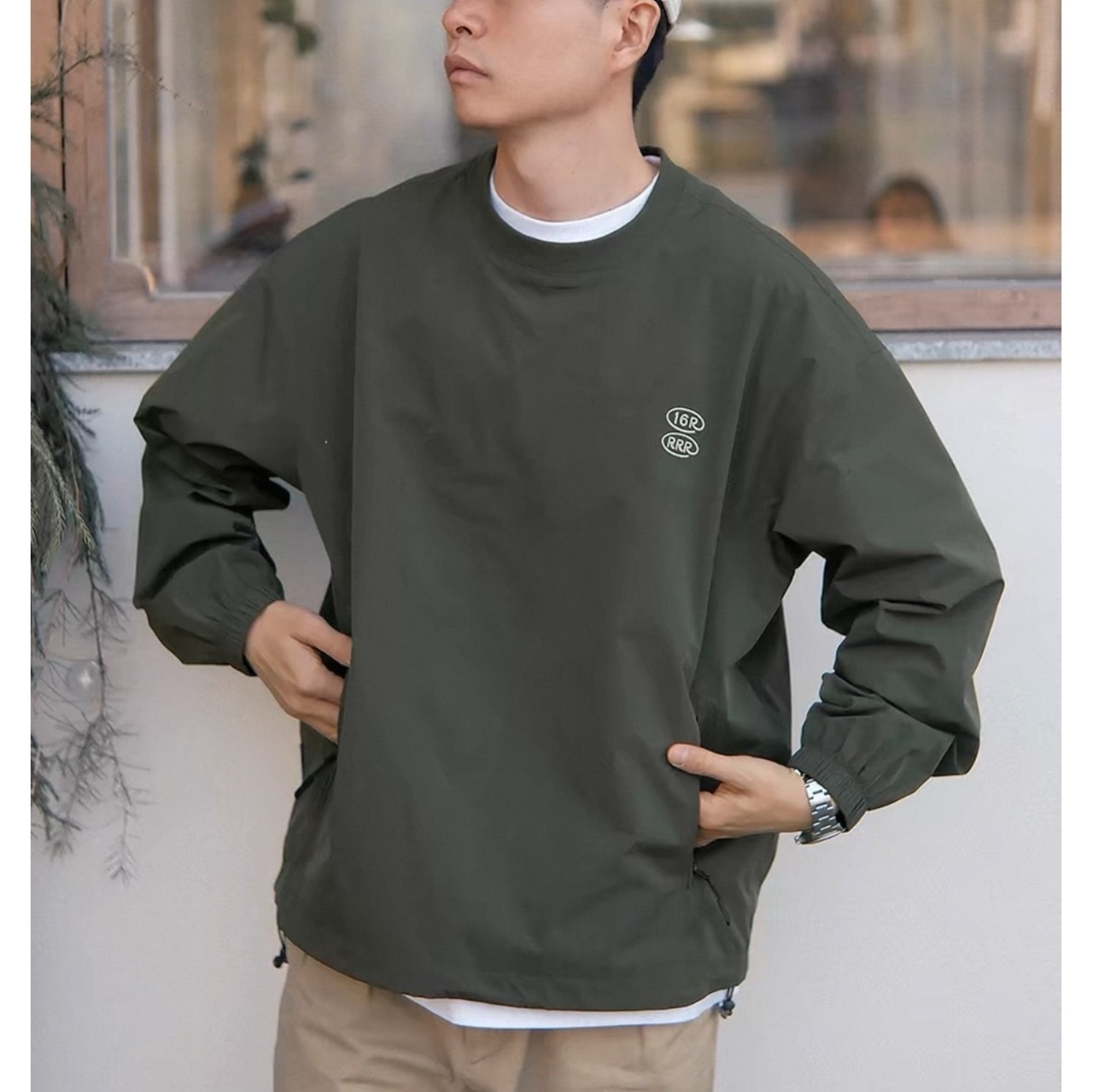 Logo print pullover tops 1085 - 1