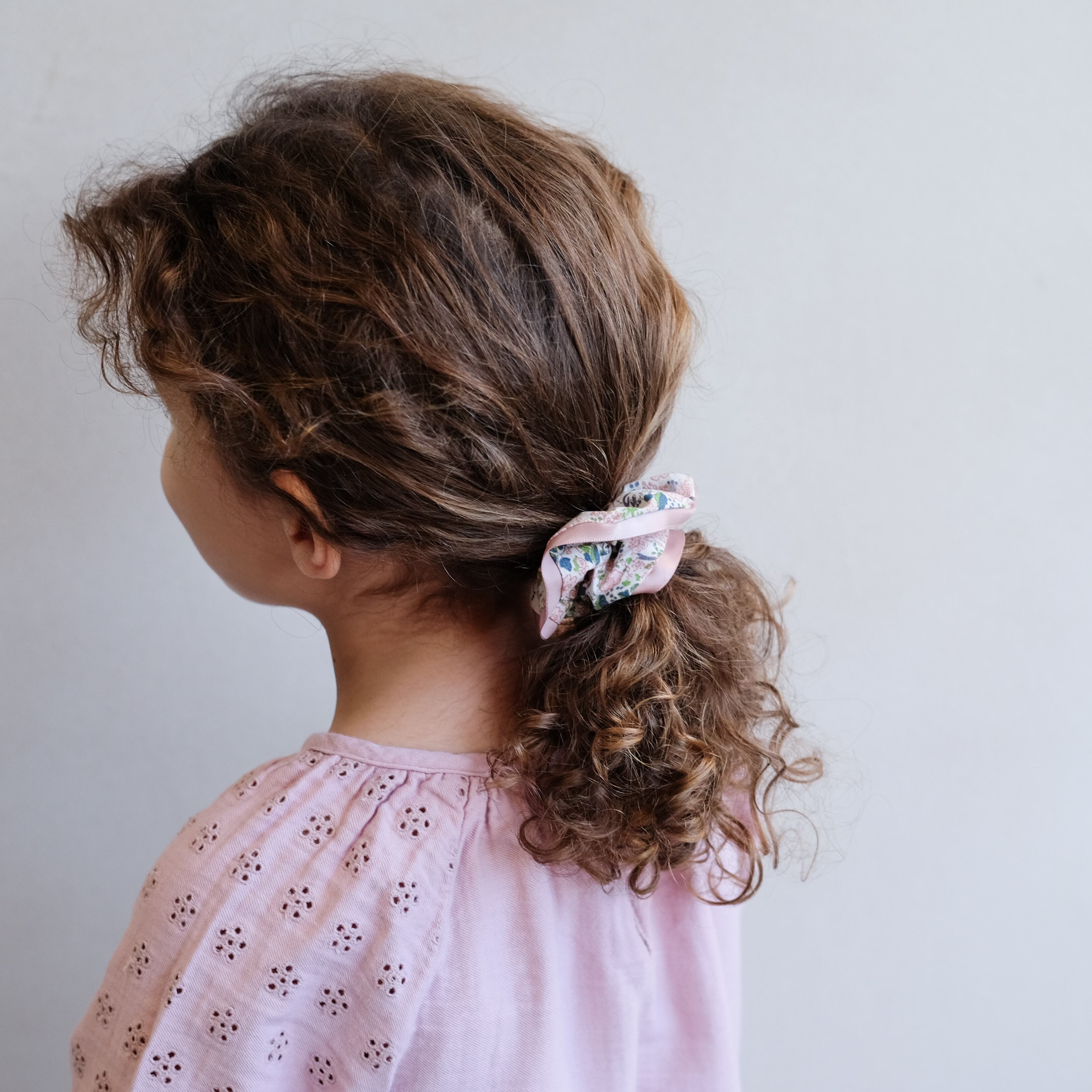 SATIN EDGE SCRUNCHIE - PEACH_162031 69