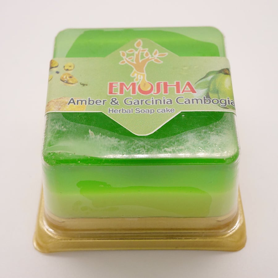 天然琥珀xガルシニア】高級石鹸 洗顔 保湿 美肌 敏感肌 無添加（120g