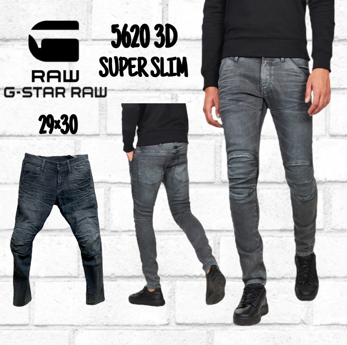 G-STAR RAW 5620 3D SUPER SLIM スキニーストレッチ | zoomies