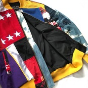 再構築 スポーツ・・ロックT ボンバージャケットSPORTS MIX ROCK T-SHIRTS BOMBER JACKET【bomber002】
