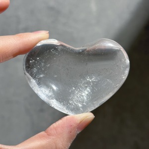 透明感◎ミナスジェライス産クリアクォーツ ハート42◇ Clear Quartz ◇ 天然石・鉱物・パワーストーン