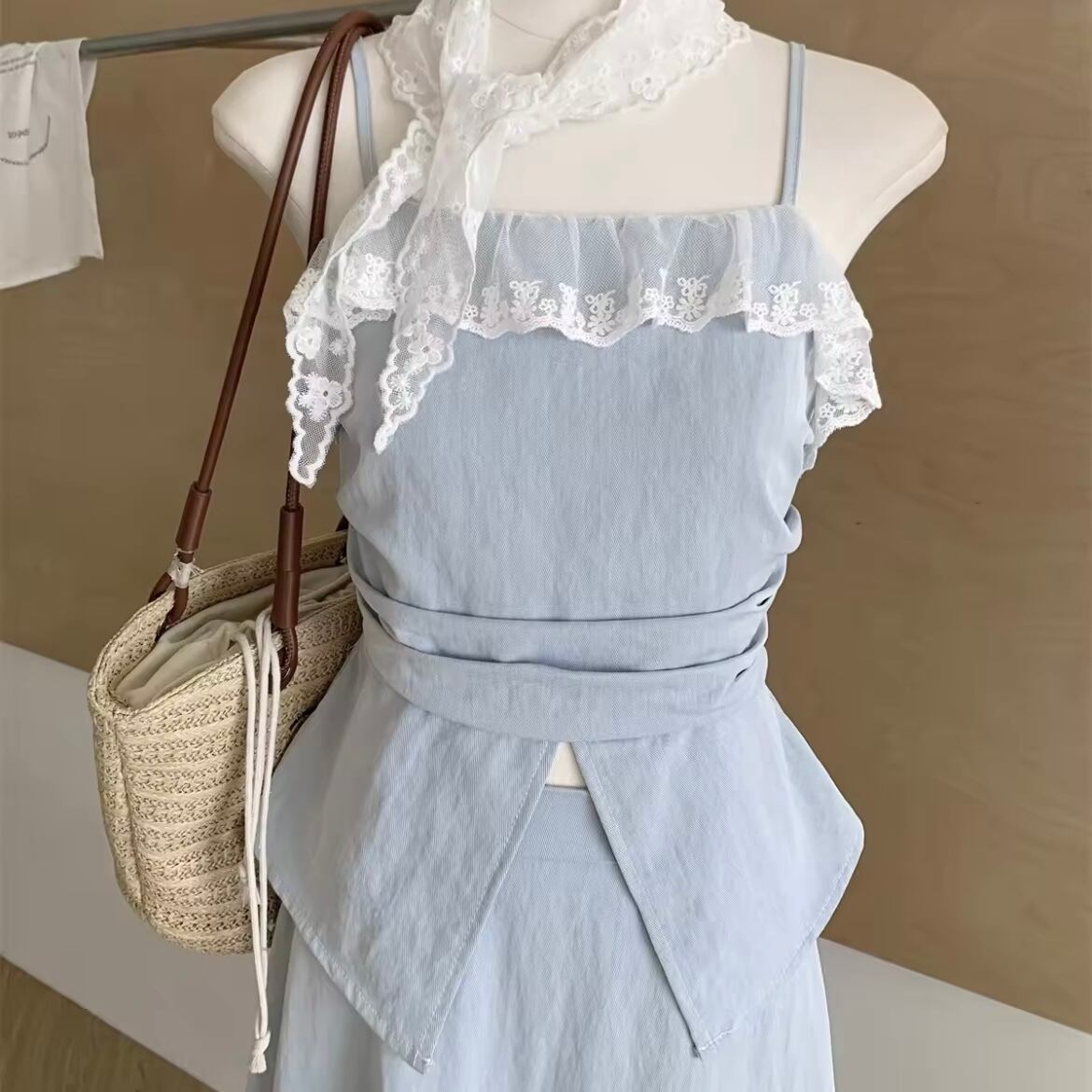 french chic camisole dress