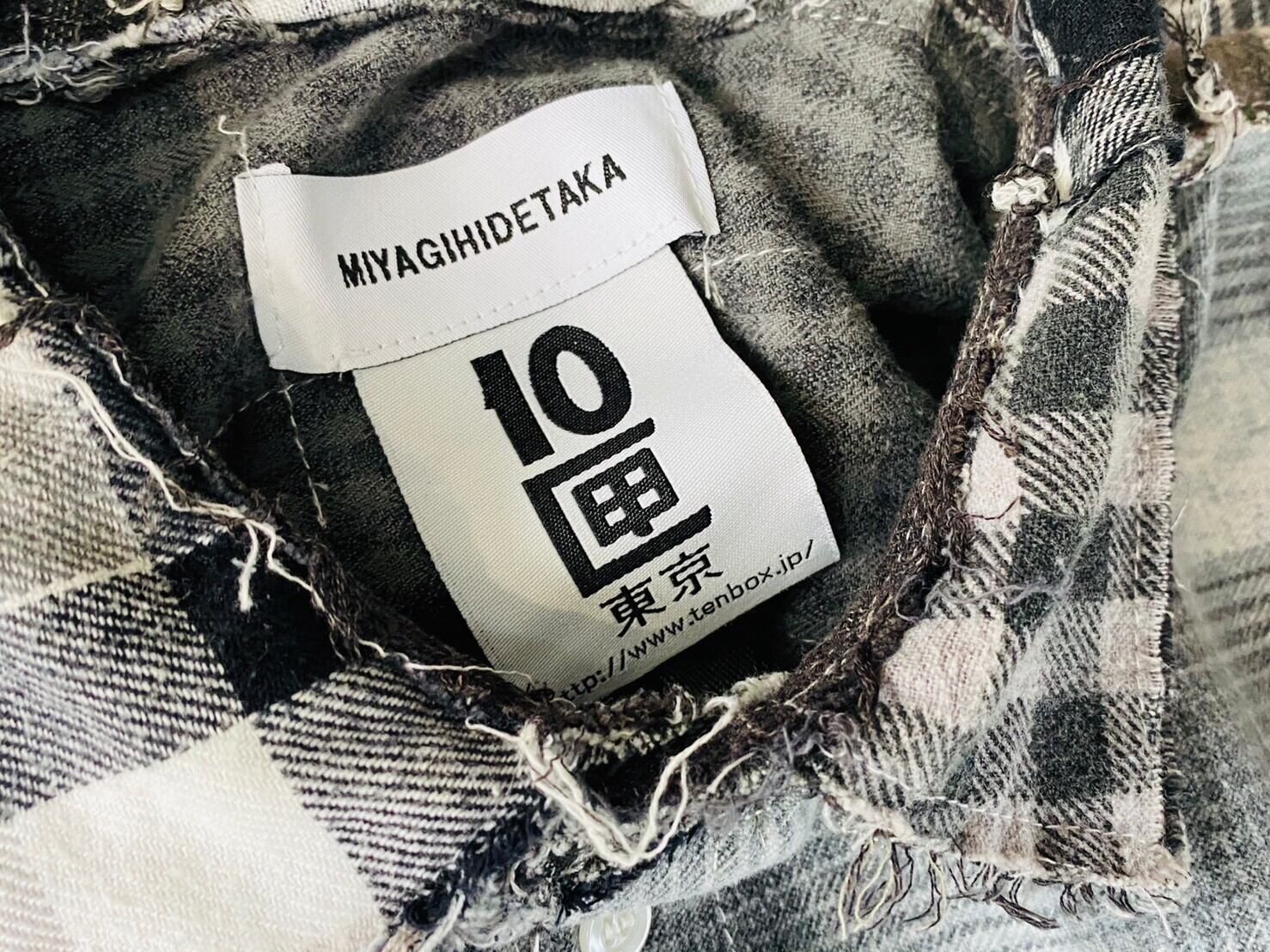 MIYAGI HIDETAKA × TEN BOX PATCHWORK REMAKE SHIRT 220JF6925 | BRAND 