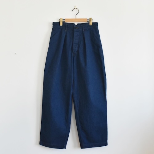 【Unisex】 ORDINARY FITS  |  TUCK WIDE PANTS 　オーディナリーフィッツ  |  デニム タックワイドパンツ