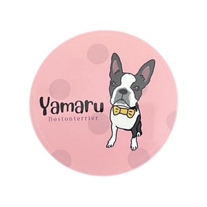 【うちの子グッズ】丸型ステッカー 25/50/100枚