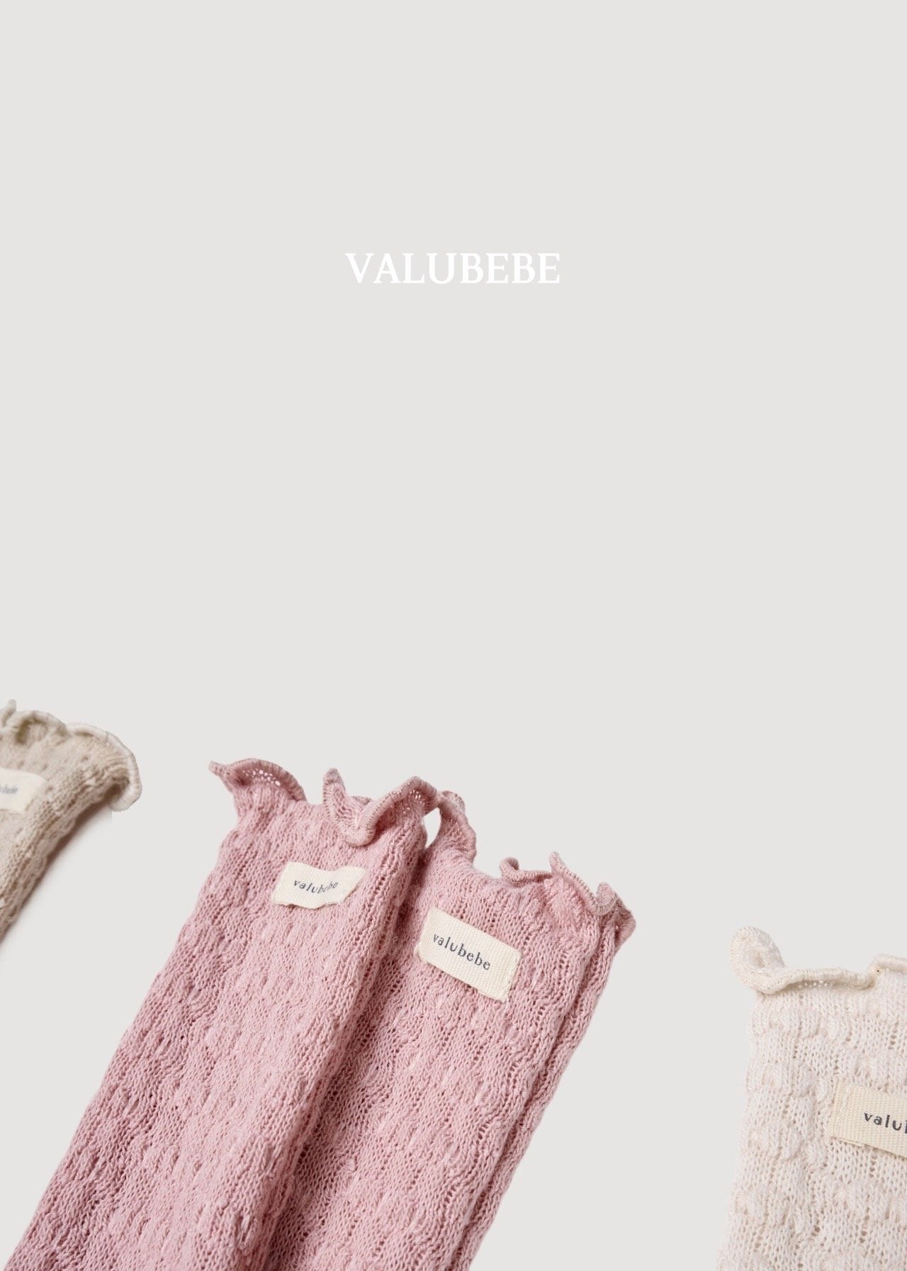 送料無料【予約】/ ニット靴下 / valubebe