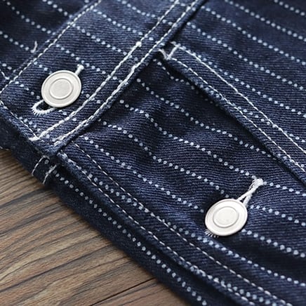 デニムオーバーオール ストライプ サロペット 2color OV140 | nicoilo