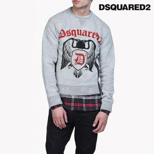 送料無料【50%OFF】新品【正規】DSQUARED2（ディースクエアード）Crew