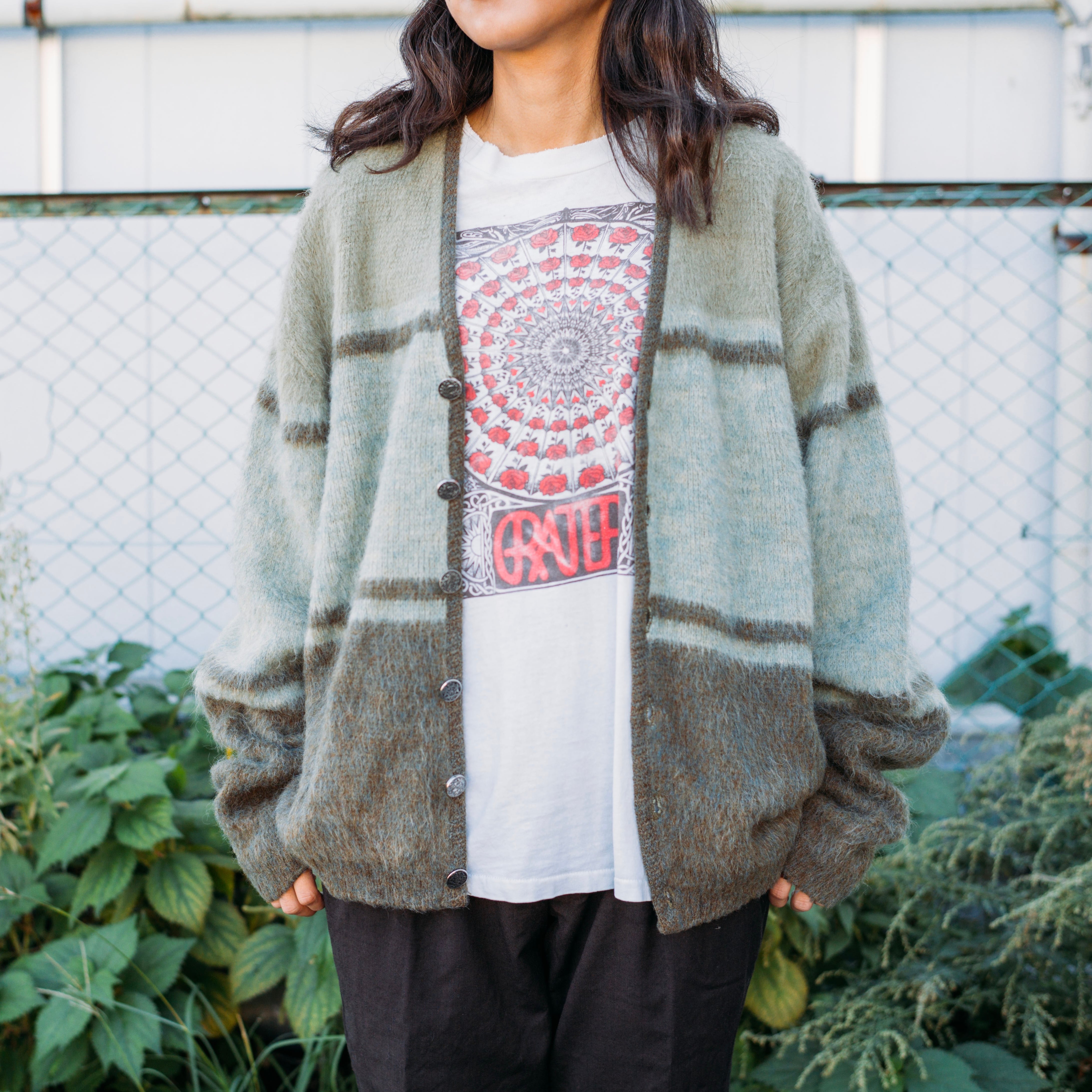 Special 1960's CAMPUS MOHAIR CARDIGAN 60年代 モヘアカーディガン ロングヘア 【1000A03】【送料無料】